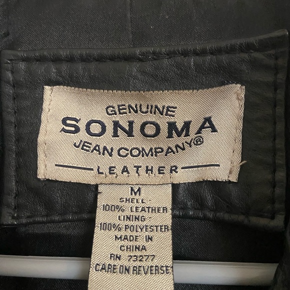 Genuine Leather Jacket-Vintage - Picture 3 of 3